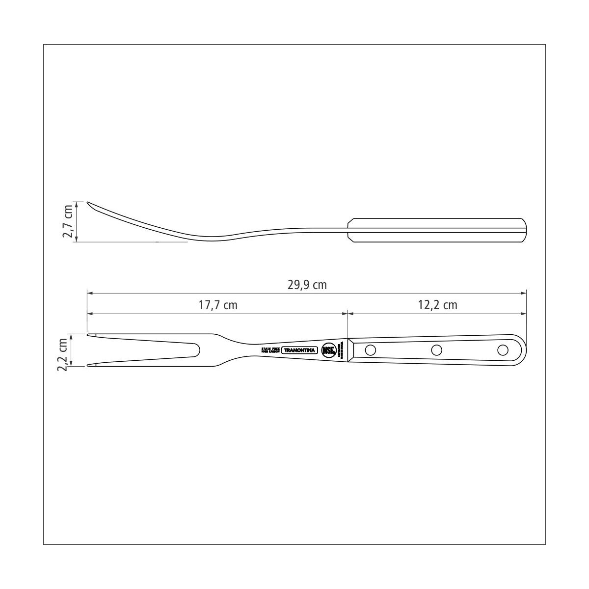 Tramontina century meat fork